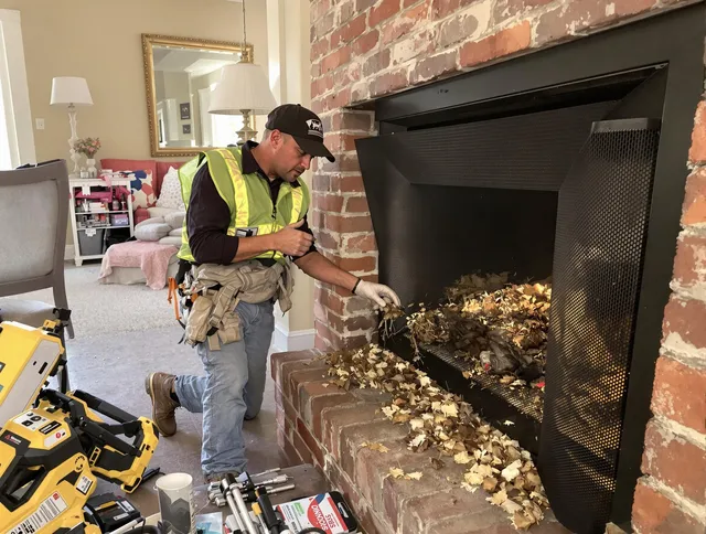 Safe screening installation by Glendale Chimney Sweep in Glendale, CA