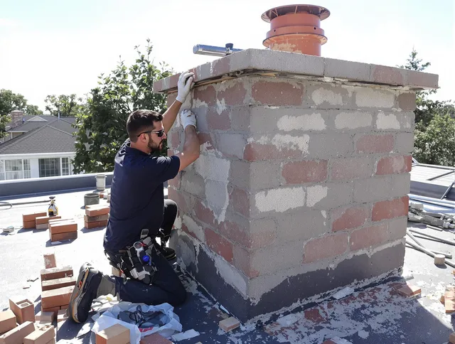 Advanced chimney repair process by Glendale Chimney Sweep in Glendale, CA