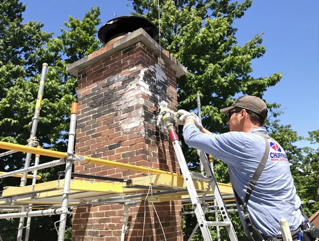 Structural chimney repair by Glendale Chimney Sweep in Glendale, CA